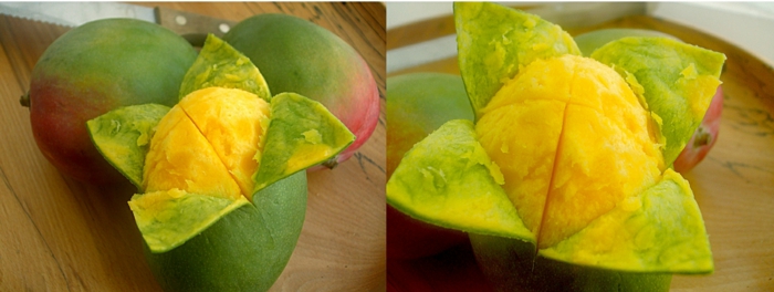 gesund leben gemüse grillen knoblauch orange mango