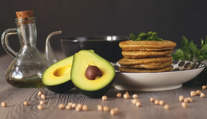 gesunde ernährung avocado pfannkuchen