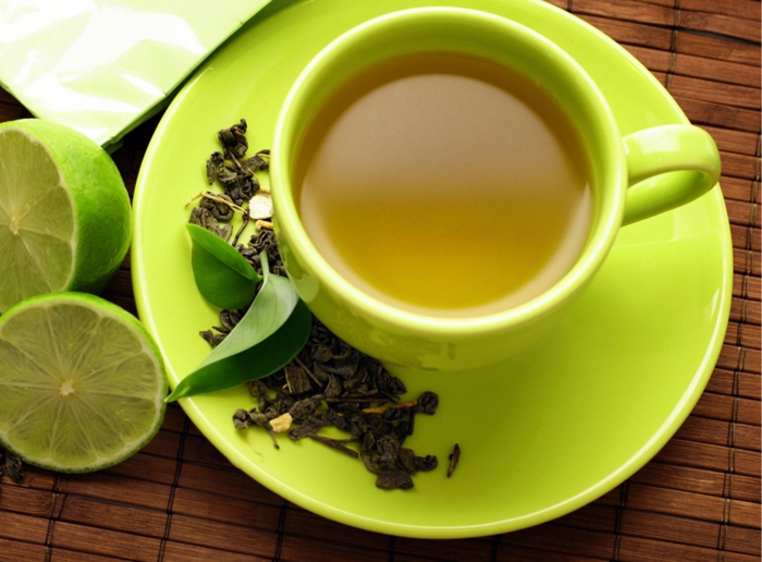 gesunde haut lebensmittel grüner tee gesund antioxidantien