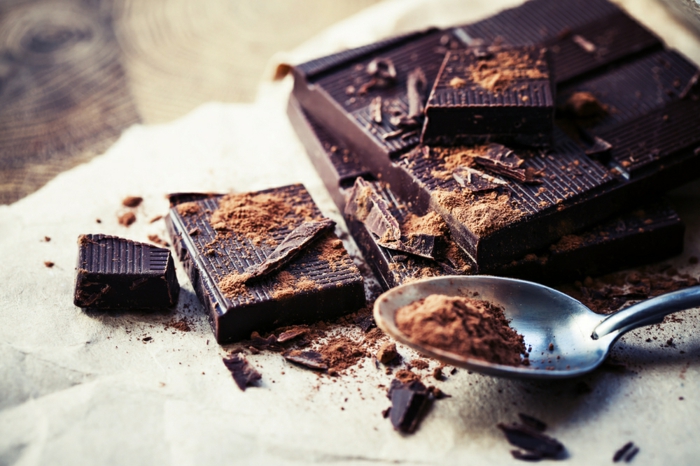 gesunde haut lebensmittel schwarze schokolade gesund antioxidantien