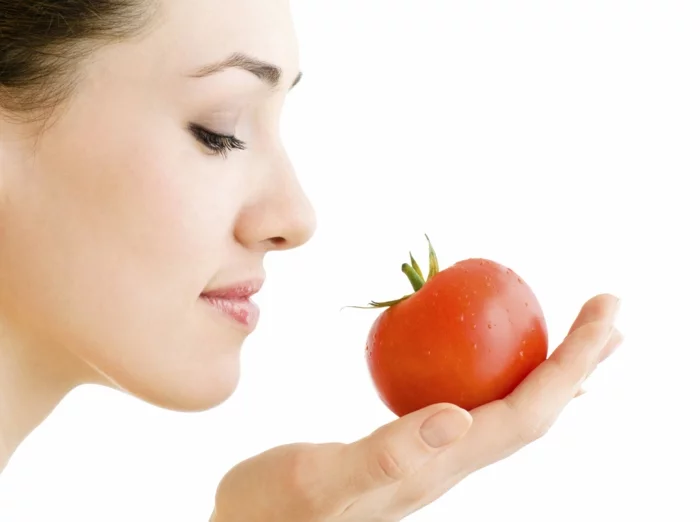 gesunde haut lebensmittel tomaten essen gesund 