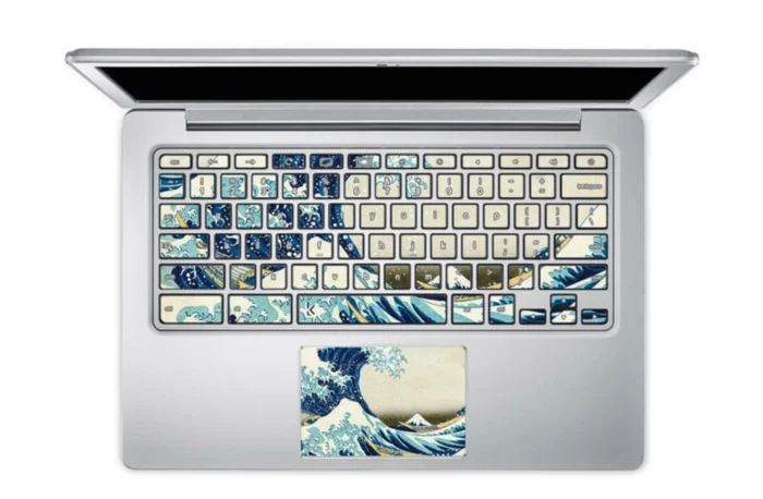 macbook sticker tastatur sticker aufkleber tastatur sandro boticcelli fragment