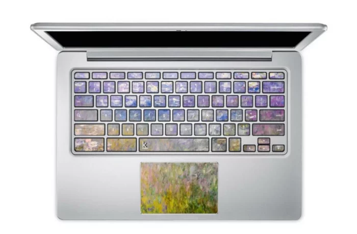 macbook sticker tastatur sticker aufkleber tastatur van gogh degas
