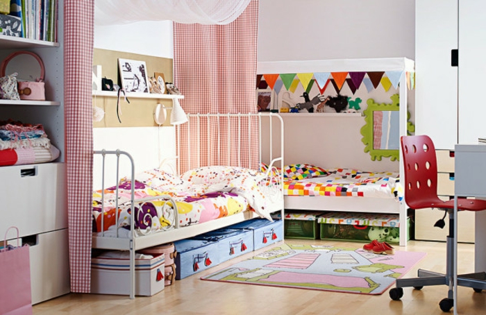 Möbel Kinderzimmer - 39 Beispiele, wie Sie mit Farbe einrichten