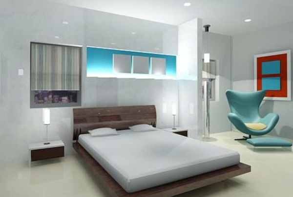 schlafzimmer einrichten minimalistisch designer möbel egg chair