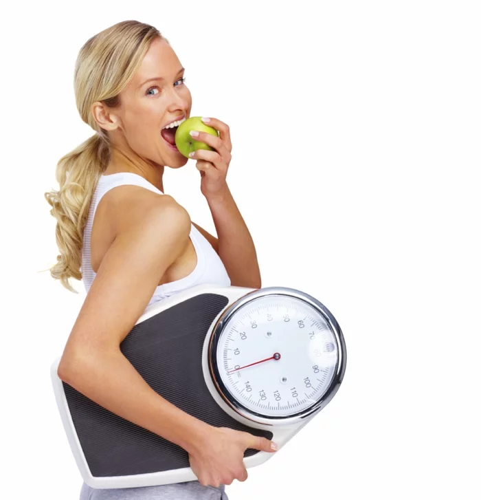 schnell und gesund abnehmen entscheidung apfel kalorienarm