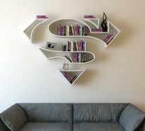 Superhelden Bücherregale für junge und jung gebliebene Fans