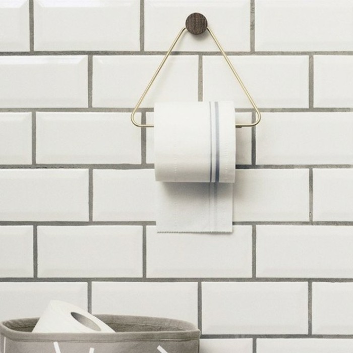 Badaccessoires Toilettenpapier Halter WC Papierhalter Dreieck