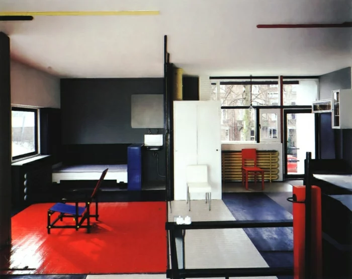 Bauhausstil Design Optimiertes Zimmer Einrichtung