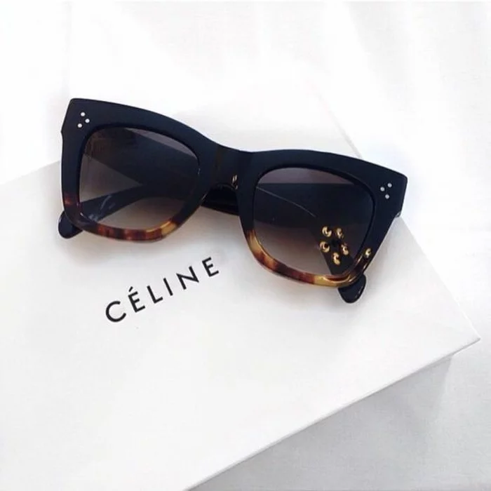 Celine Sonnenbrillen schwarz Damen Modetrends Accessoires