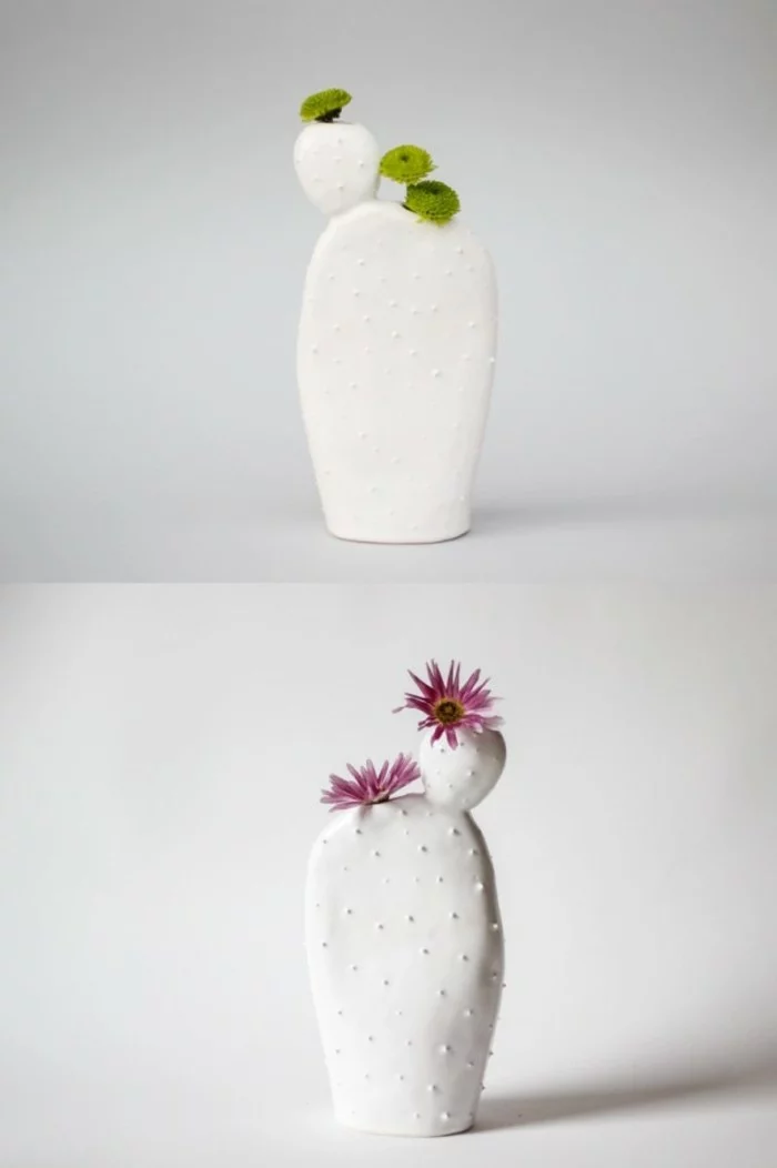 Deko Vasen kreative Dekoartikel Keramikvase Kaktus