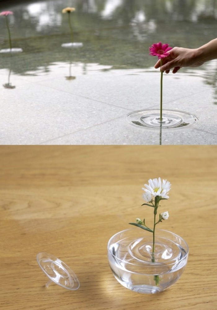 Deko Vasen kreative Dekoartikel außergewöhnliche Glasvasen durchsichtig
