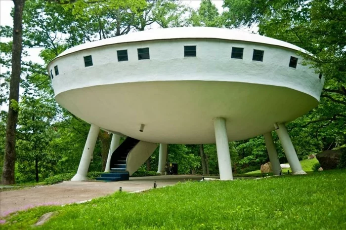 außergewöhnliche ferienhäuser spaceship house usa chattanooga