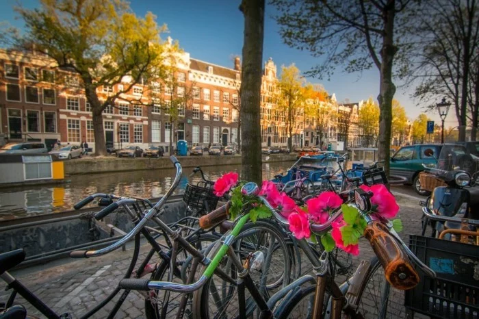 fahrrad weltreise niederlande amsterdam