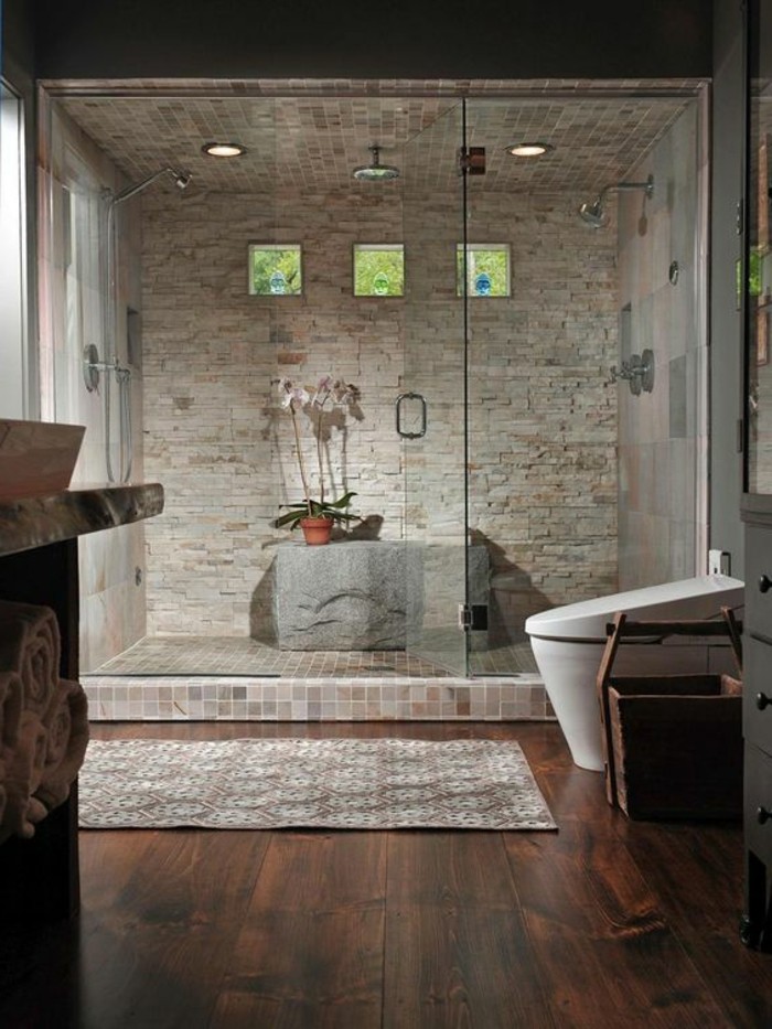 fliesen reinigen badezimmer interier steinwand bodenbelag mosaik