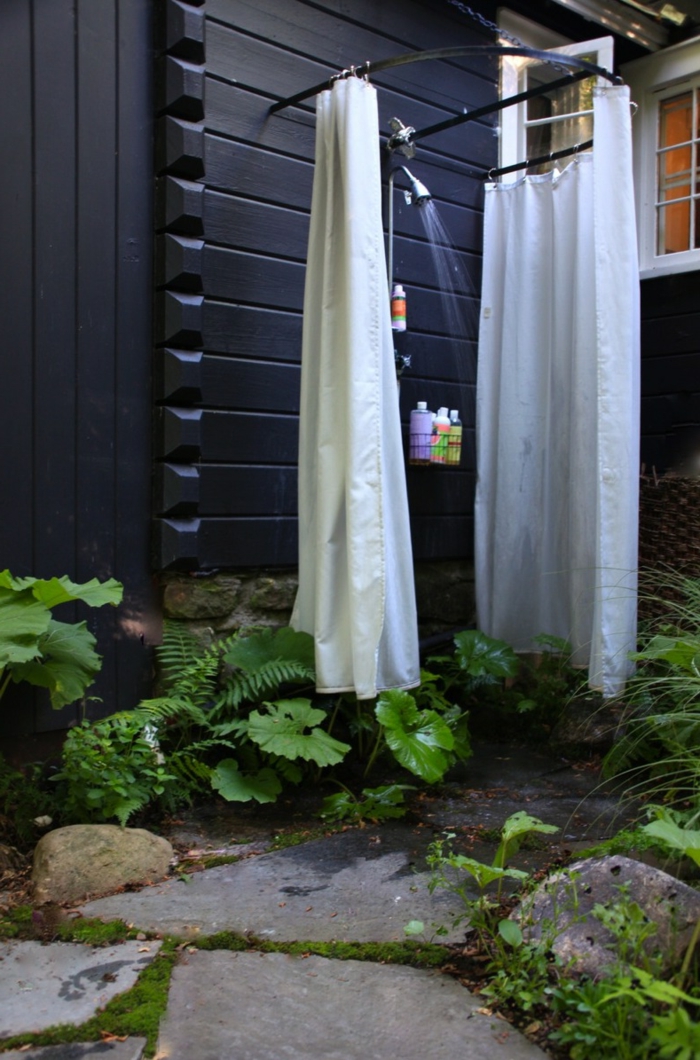 Outdoor Dusche Gartendusche Fur Einen Noch Tolleren Sommer