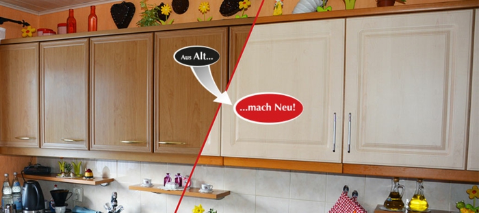 Küchenfronten nach Maß bestellen und austauschen