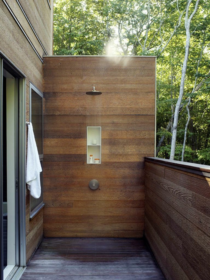 outdoor dusche außenbereich gestalten ideen