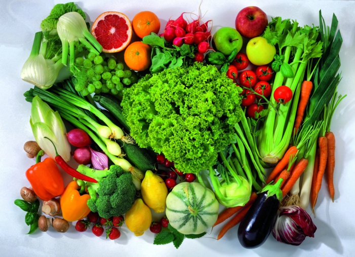 vegetarisch kochen gesundes leben richtige ernährung gemüse obst