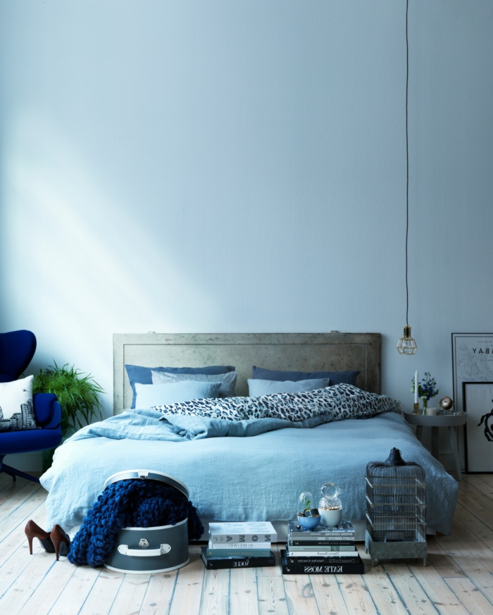 Schlafzimmer Blau - 50 blaue Schlafbereiche, die Schlaf und Erholung