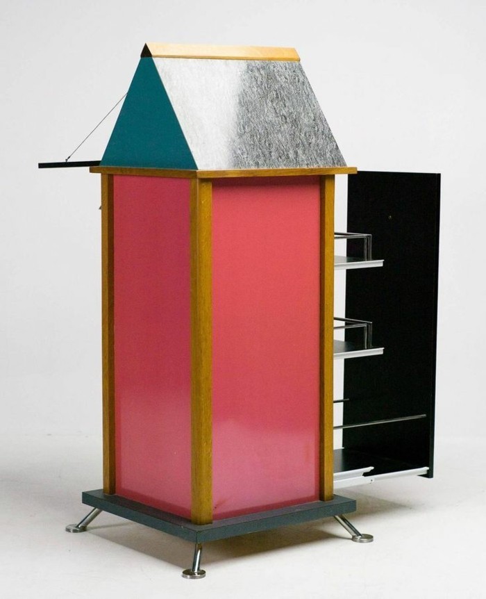 Wohnung einrichten Ideen in Memphis Stil