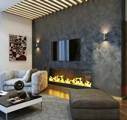 Wohnzimmer Grau - In 40 Beispielen erfahren, wie das geht