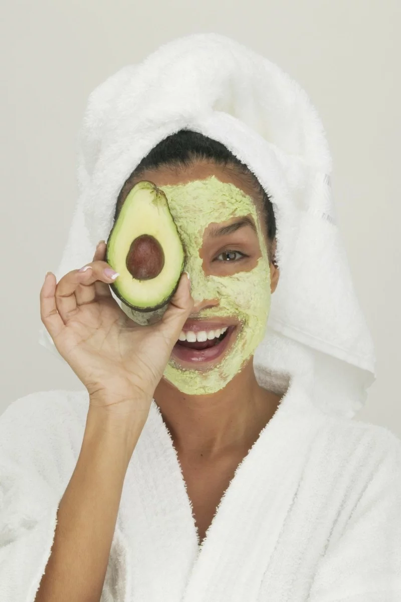Gesichtsmasken selber machen Avocado Honig Gesichtsmaske