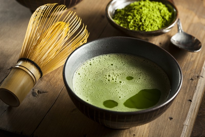 Matcha Tee Zubereitung gesunde Ernährung Tipps