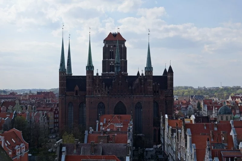 Sehenswürdigkeiten in Danzig Marienkirche Danzig