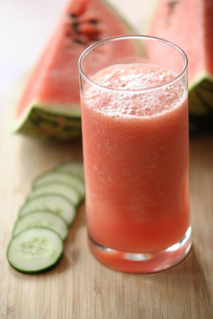 Wassermelone Diät Sommerparty erfrischende Getränke gesunde Ernährung