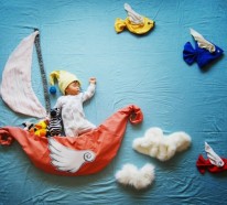 49 Fotoshooting Ideen für Babyfotos, die überraschend anders sind
