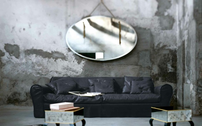 baxter sofa ledercouch italienische möbel beistelltische designer couch