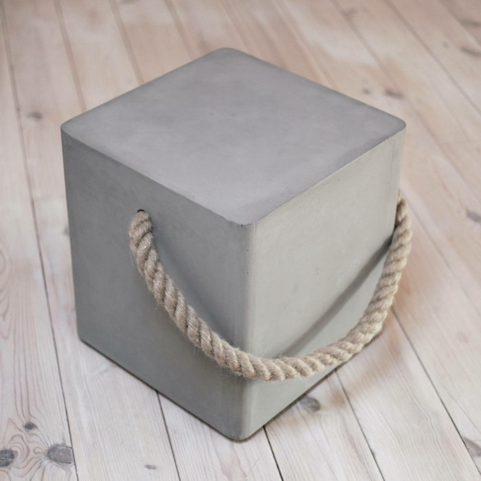 beton design beton möbel selber machen einrichtugnsbeispiele block