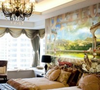 Wandmalerei macht Wohn- und Schlafzimmer noch wohnlicher – 30 Beispiele für schönes Wanddesign