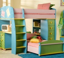 Hochbett mit Schreibtisch – Funktionale Betten finden ihren richtigen Platz im Kinderzimmer