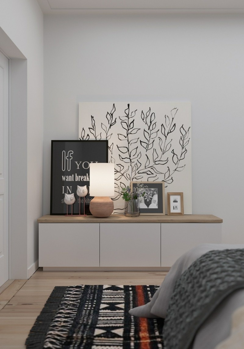 kleine Wohnung einrichten Ideen Schlafzimmer Möbel