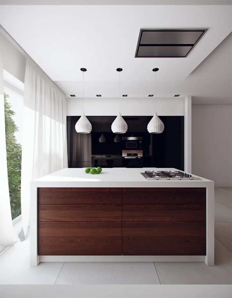 minimalistisches Küchendesign Kücheneinrichtungen für Männer