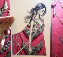 Mode zeichnen mal anders – die originellen Kreationen von Shamekh Bluwi