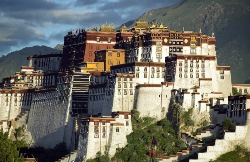 nach Tibet reisen Hauptstadt Lhasa Lhasa Tibet Potala Palast