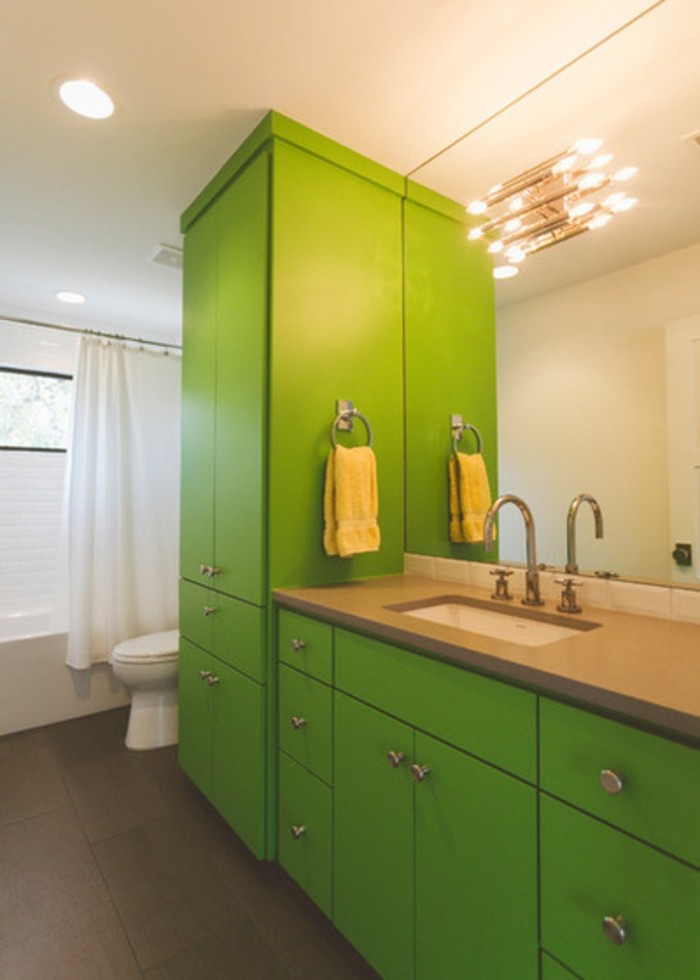 bad-neu gestalten badezimmergestaltung ideen mit farbe