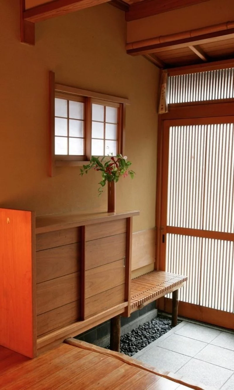 Einrichtungsbeispiele im Japanischen Stil Holz und Stein