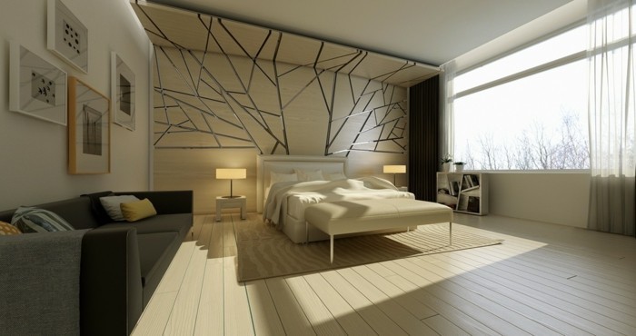 ideen für wandgestaltung schlafzimmer wande wandbilder