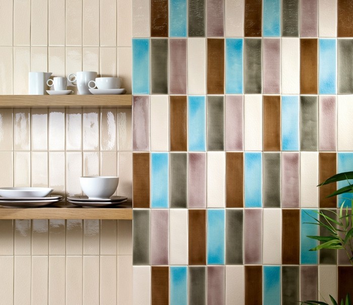 Keramikfliesen - 22 Dekoideen mit Keramikfliesen mit Krakelee-Technik