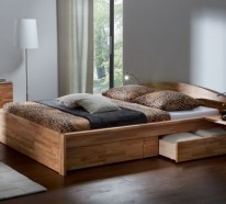 Massivholzbett bringt das Schlafzimmerdesign auf ein höheres Niveau