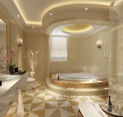 Wohneinrichtung Ideen in den griechischen und den römischen antiken Stil