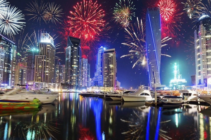 Silvester Reiseziele tipps Dubai