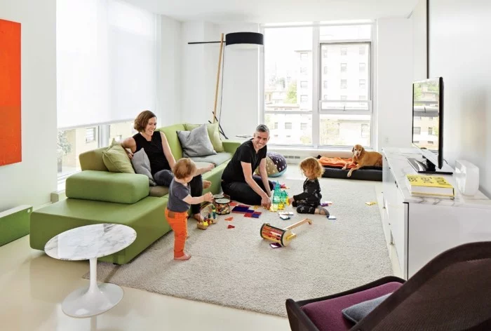 deutsches wohnen familienleben kinder wohnzimmer ideen