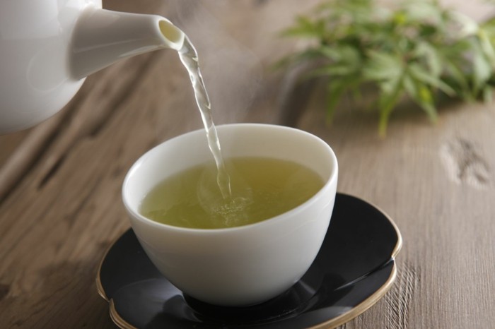 gesunder tee trinken abnehmen diät richtig halten