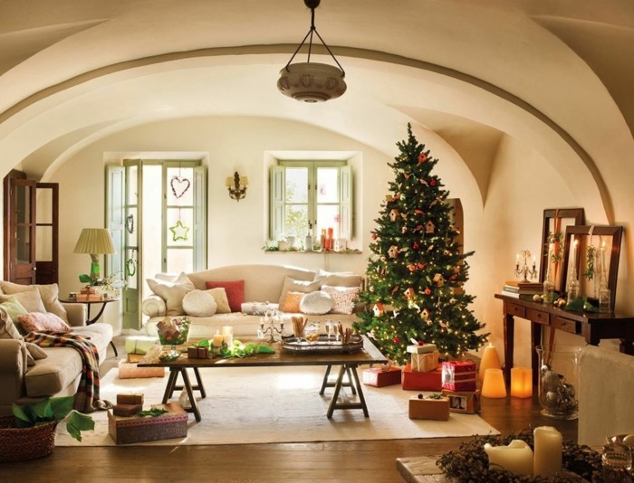 deko zu weihnachten gemuetlich schoen wohnideen wohnzimmer