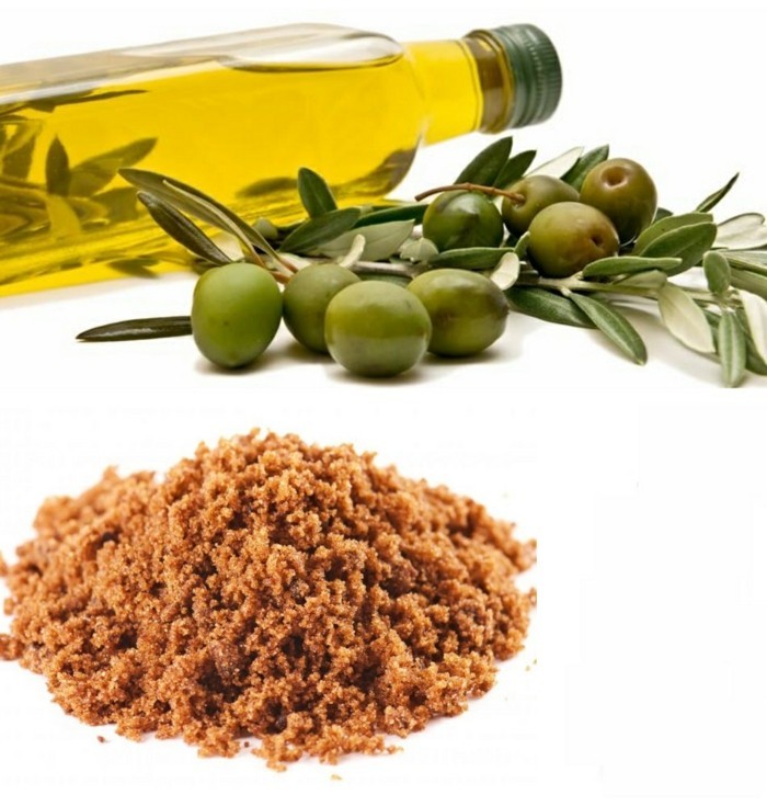 hautpflege tipps trockene haut winter olivenol brauner zucker